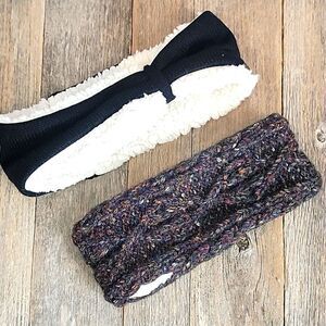 David and Young & Bearpaw ear warmers bundle of 2